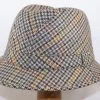 Portaluri Casual Tweedhoed Ruit Beige 1 Portaluri Casual Tweedhoed Ruit Beige -Hoeden Winkel 1804051227