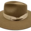 Bronte Fedora Bowie Special Edition Wolvilt Camel -Hoeden Winkel 1805891790