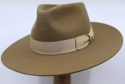 Bronte Fedora Bowie Special Edition Wolvilt Camel -Hoeden Winkel 1805891799
