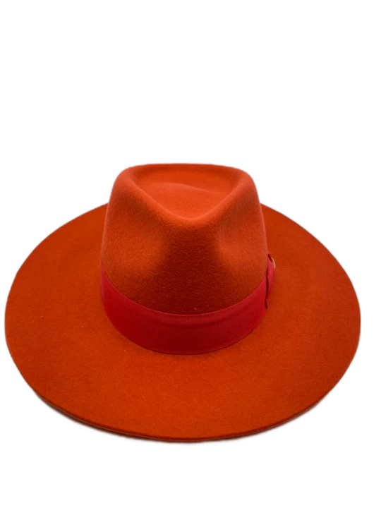 Bronte Fedora Bobby Wolvilt Orange 4 Bronte Fedora Bobby Wolvilt Orange - Afbeelding 2