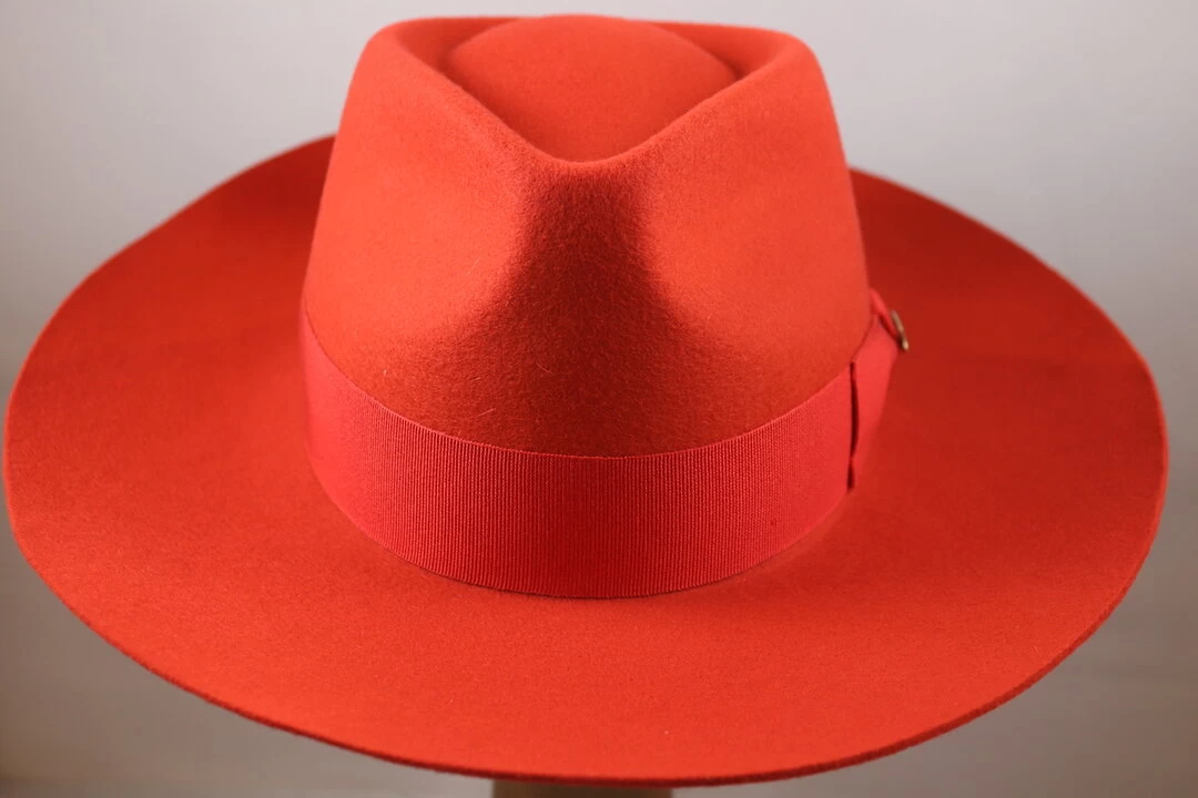 Bronte Fedora Bobby Wolvilt Orange 6 Bronte Fedora Bobby Wolvilt Orange - Afbeelding 4
