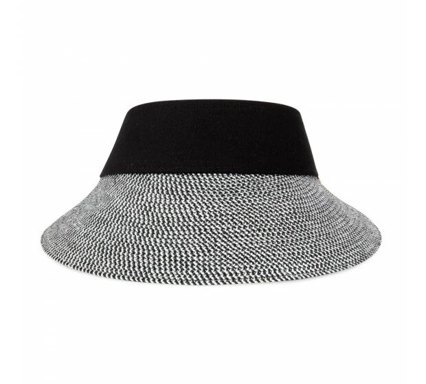 Bronte Zonneklep Evy Cellulose Zwart Wit Mix 4 Bronte Zonneklep Evy Cellulose Zwart Wit Mix - Afbeelding 2