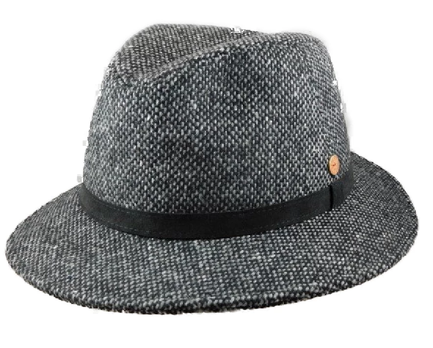 Mayser Hugo Wol Spikkel Tweed GRIJS ZWART 3 Mayser Hugo Wol Spikkel Tweed GRIJS ZWART