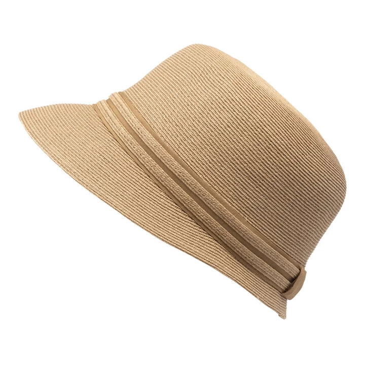 Bronte Cloche Zomerhoed Lotte Cellulose Camel 3 Bronte Cloche Zomerhoed Lotte Cellulose Camel