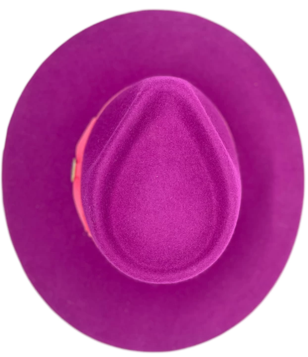 Bronte Fedora Bobby Wolvilt Fuchsia 7 Bronte Fedora Bobby Wolvilt Fuchsia - Afbeelding 5