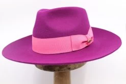 Bronte Fedora Bobby Wolvilt Fuchsia 13 Bronte Fedora Bobby Wolvilt Fuchsia -Hoeden Winkel 1812306363
