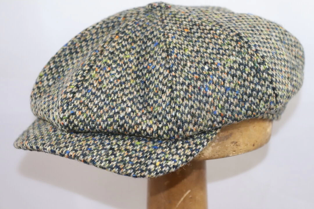 Wigens Newsboy Retro Cap Melee Olive 4 Wigens Newsboy Retro Cap Melee Olive - Afbeelding 2