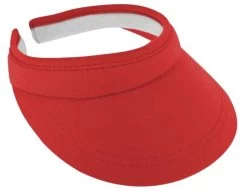 Fiebig Zonneklep Beugel Katoen Rood