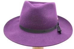 Mayser Fedora Ari Woolfelt Aubergine -Hoeden Winkel 1814161983