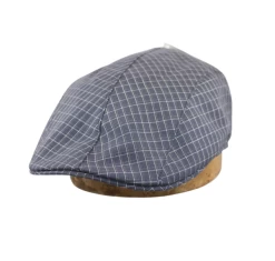 Jos Van Dijck Ivy Pet Split Katoen NAVY Ruit