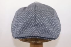 Jos Van Dijck Ivy Pet Split Katoen NAVY Ruit -Hoeden Winkel 1814377491