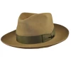Jose Signes Fedora Gaudi Haarvilt KHAKI 1 Jose Signes Fedora Gaudi Haarvilt KHAKI -Hoeden Winkel 1814432994