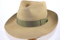 Jose Signes Fedora Gaudi Haarvilt KHAKI -Hoeden Winkel 1814433000