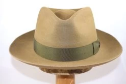 Jose Signes Fedora Gaudi Haarvilt KHAKI -Hoeden Winkel 1814433006