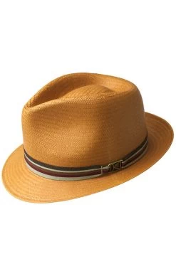 Kangol Hat Trilby Kross Cellulose Tan