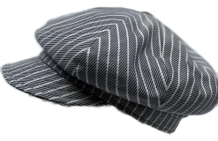 Bronte Romee Katoen En Linnen Zomer Ballonpet Blue Stripe 10 Bronte Romee Katoen En Linnen Zomer Ballonpet Blue Stripe -Hoeden Winkel 1864150113