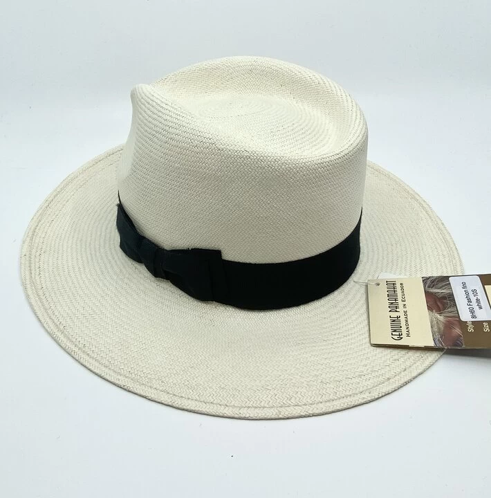 Vintimilla Fedora Montecristi Panama Wit 5 Vintimilla Fedora Montecristi Panama Wit - Afbeelding 3