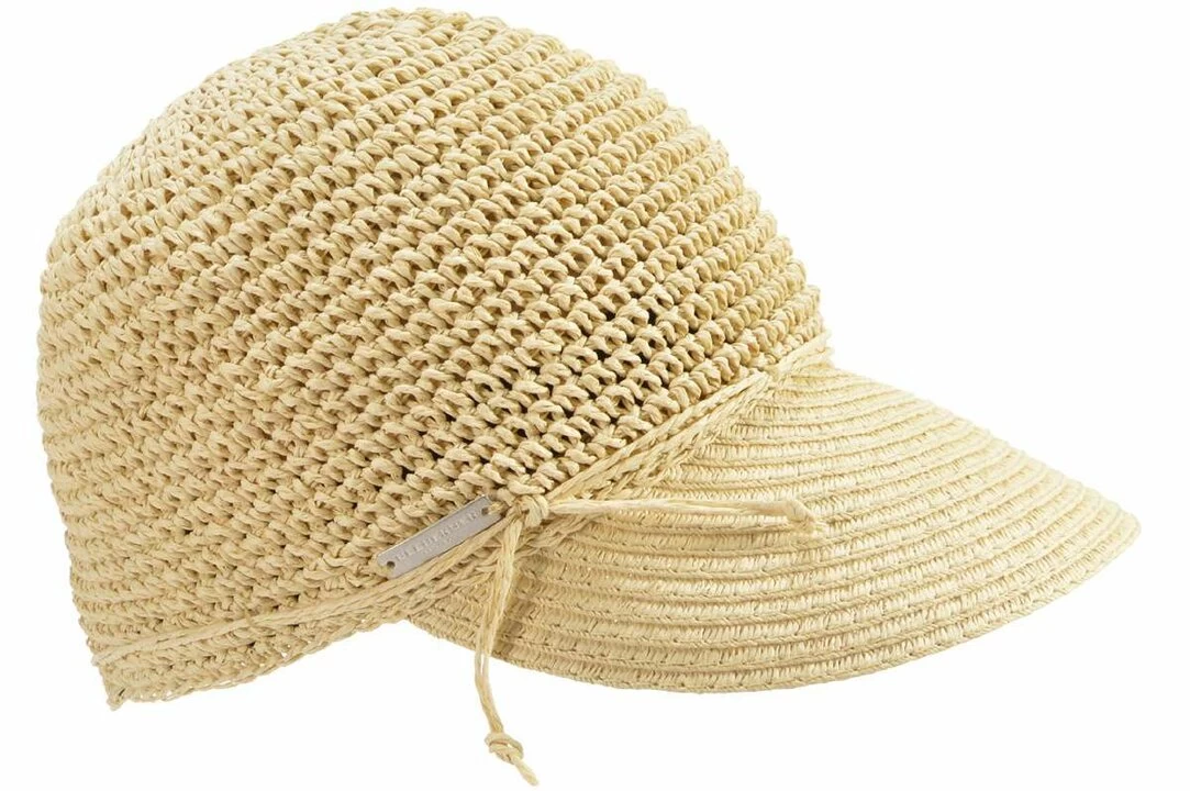 Seeberger Visor Cap Crochet Papierstro Linen 3 Seeberger Visor Cap Crochet Papierstro Linen
