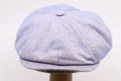 Hatland Ballonpet Yen Linnen Katoen PASTEL BLUE NATUREL -Hoeden Winkel 1871394207