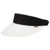 Bronte Zonneklep Evy Cellulose Wit En Zwart -Hoeden Winkel 1883480130