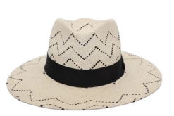 Vintimilla Fedora Brede Rand Panama Star Naturel