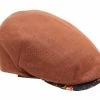 Alfonso Deste Ivy Pet Ionio Linnen Visgraat Terra Contrast Klep -Hoeden Winkel 1883505150