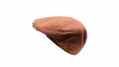 Alfonso Deste Ivy Pet Ionio Linnen Visgraat Terra Contrast Klep 7 Alfonso Deste Ivy Pet Ionio Linnen Visgraat Terra Contrast Klep -Hoeden Winkel 1883505156