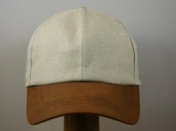 Wigens Baseball Cap Linnen Met Suede Look Stone -Hoeden Winkel 1885083792