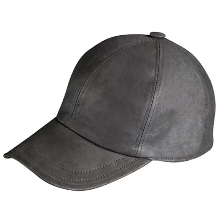 Fiebig Baseballcap Wildleder Zwart 4 Fiebig Baseballcap Wildleder Zwart - Afbeelding 2
