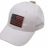 Hatland Arizona Baseball Cap Katoen American Flag Wit -Hoeden Winkel 1886199579