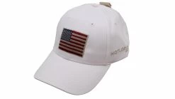 Hatland Arizona Baseball Cap Katoen American Flag Wit