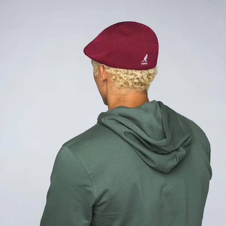 Kangol Flatcap 507 Ventair Tropic Red Velvet 4 Kangol Flatcap 507 Ventair Tropic Red Velvet - Afbeelding 2