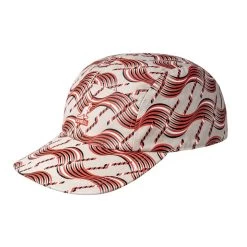 Kangol Facewave Reversible 5 Panel Khaki Orange Print