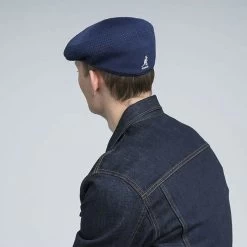 Kangol Flatcap Ventair 504 Tropic Navy 10 Kangol Flatcap Ventair 504 Tropic Navy -Hoeden Winkel 1889857452