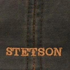 Stetson Hatteras Newsboy Cap Old Coated Cotton Brown 10 Stetson Hatteras Newsboy Cap Old Coated Cotton Brown -Hoeden Winkel 1903533963