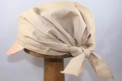 Seeberger Stofpet Stro Katoenmix Sand -Hoeden Winkel 1903553124