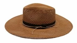 Signes Bespoke Fedora Gaudi Sol Panama Tan