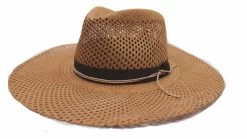 Signes Bespoke Fedora Gaudi Sol Panama Tan -Hoeden Winkel 1903555116