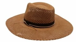 Signes Bespoke Fedora Gaudi Sol Panama Tan -Hoeden Winkel 1903555122