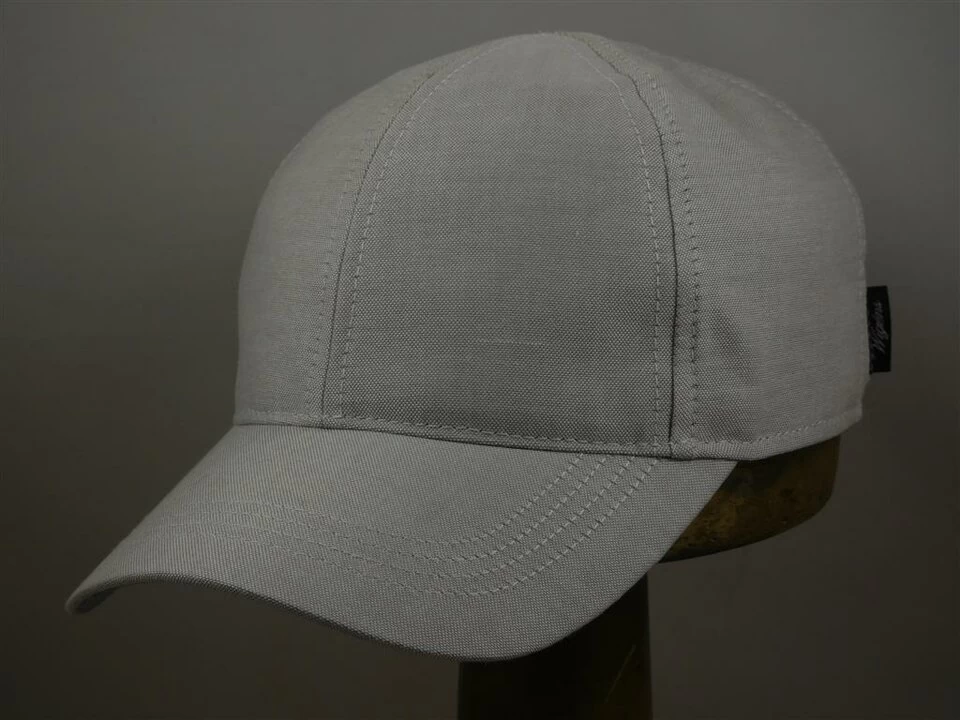 Wigens Baseball Cap Katoen Licht Grijs Gespikkelt 4 Wigens Baseball Cap Katoen Licht Grijs Gespikkelt - Afbeelding 2