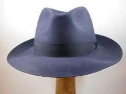 Signes Fedora Pico Haarvilt Blauw -Hoeden Winkel 1903631088