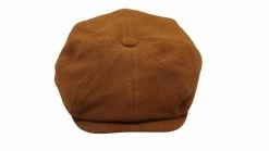 Stetson Hatteras Newsboy Cap Calf Split Cognac 11 Stetson Hatteras Newsboy Cap Calf Split Cognac -Hoeden Winkel 1906233546