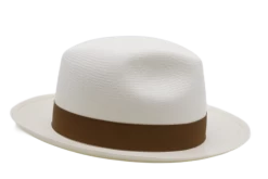 Borsalino Fedora Fino Panama White Caramel -Hoeden Winkel 1906775025
