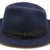 Borsalino Alessandria Fedora Klassiek Marine 1 Borsalino Alessandria Fedora Klassiek Marine -Hoeden Winkel 1908322971
