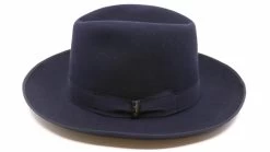 Borsalino Augusta Bogarthoed Navy