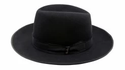 Borsalino Augusta Bogarthoed Zwart