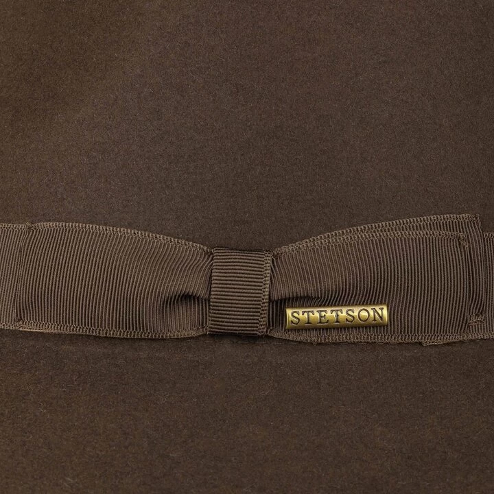 Stetson Fedora Penn Haarvilt Bruin 5 Stetson Fedora Penn Haarvilt Bruin - Afbeelding 3