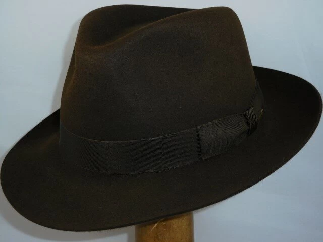 Stetson Fedora Penn Haarvilt Bruin 6 Stetson Fedora Penn Haarvilt Bruin - Afbeelding 4