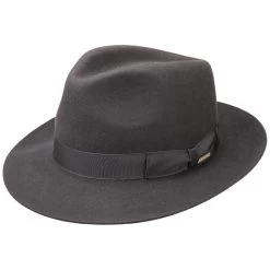 Stetson Fedora Penn Haarvilt Grijs