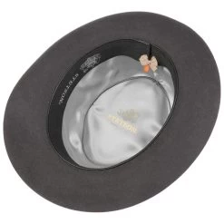 Stetson Fedora Penn Haarvilt Grijs -Hoeden Winkel 1909114722